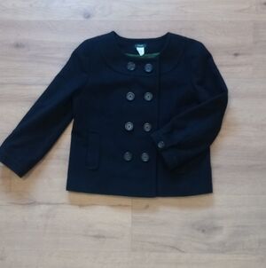 J. Crew Wool/Cashmere Pea Coat Size 4
